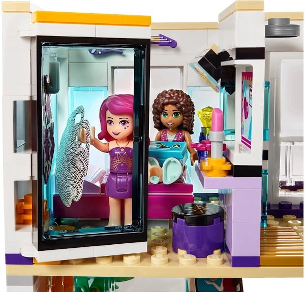 Klocki LEGO Friends 41135 Dom Gwiazdy Pop Livi