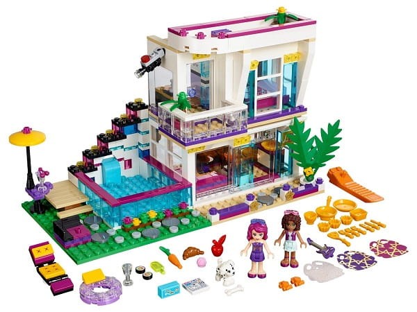 Klocki LEGO Friends 41135 Dom Gwiazdy Pop Livi