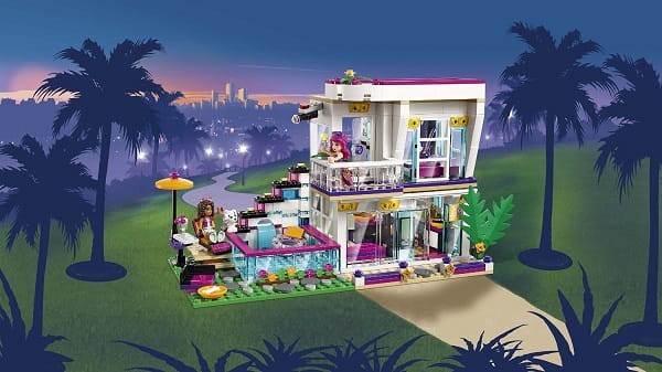 Klocki LEGO Friends 41135 Dom Gwiazdy Pop Livi