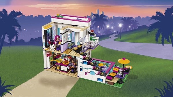 Klocki LEGO Friends 41135 Dom Gwiazdy Pop Livi