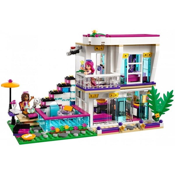 Klocki LEGO Friends 41135 Dom Gwiazdy Pop Livi