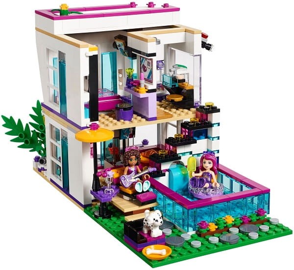 Klocki LEGO Friends 41135 Dom Gwiazdy Pop Livi