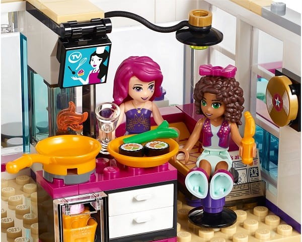 Klocki LEGO Friends 41135 Dom Gwiazdy Pop Livi