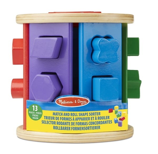 Melissa &amp;; Doug Drewniany Roller - Sorter z Kształtami 19041