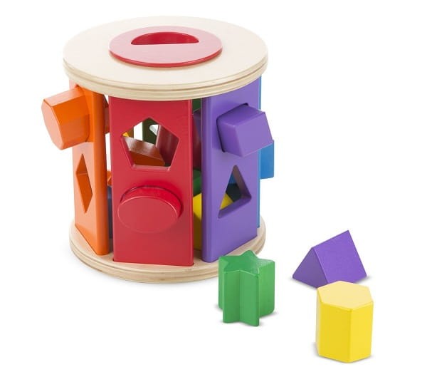 Melissa &amp;; Doug Drewniany Roller - Sorter z Kształtami 19041