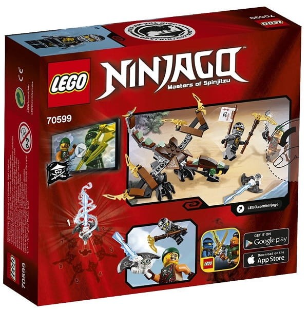 Klocki LEGO NINJAGO 70599 Smok Cole'a