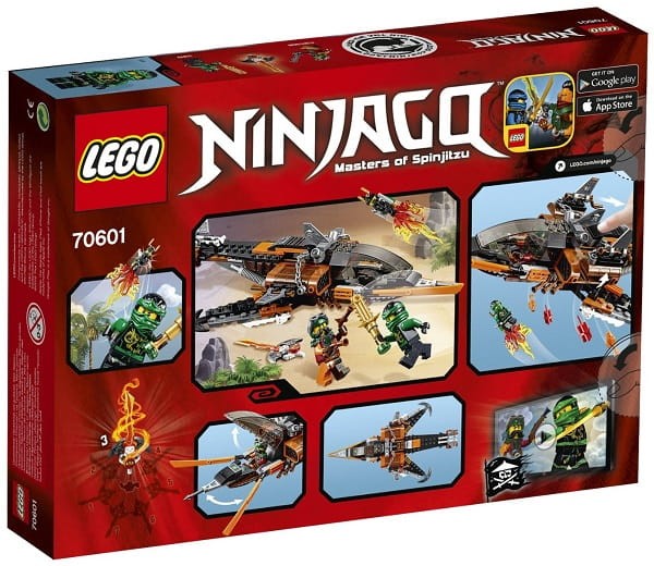 Klocki LEGO NINJAGO 70601 Podniebny rekin