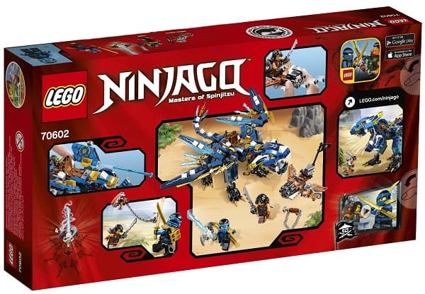 Klocki LEGO NINJAGO 70602 Smok Jaya