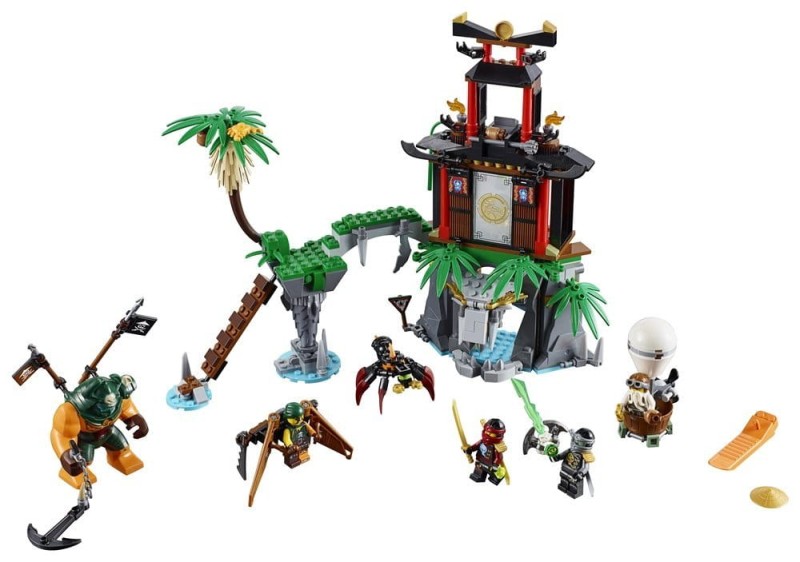 Klocki LEGO® NINJAGO® 70604 Wyspa Tygrysiej Wdowy