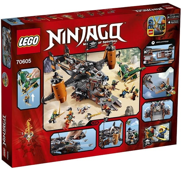Klocki LEGO NINJAGO 70605 Twierdza Nieszczęścia