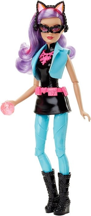 Barbie Tajna Agentka DHF18 Włamywaczka Kot Patricia