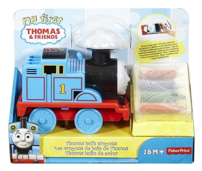 Fisher Price DLG05 Mój Pierwszy Tomek - Kredki do Kąpieli