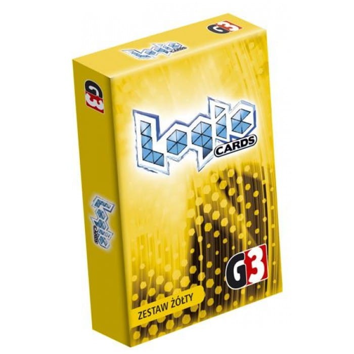 G3 Gra Logic Cards - Zestaw Żółty