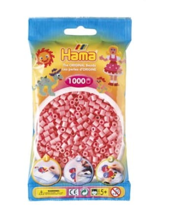Koraliki Hama MIDI 1000 Koralików 207-06 Kolor Różowy