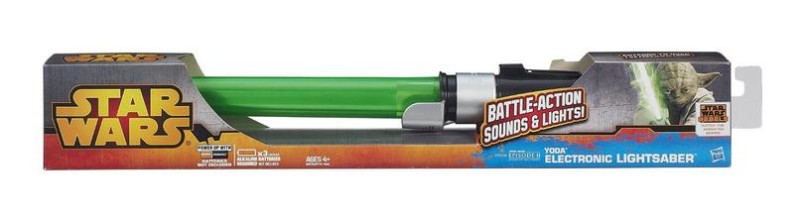Hasbro STAR WARS REBELS Miecz świetlny Yoda A8536