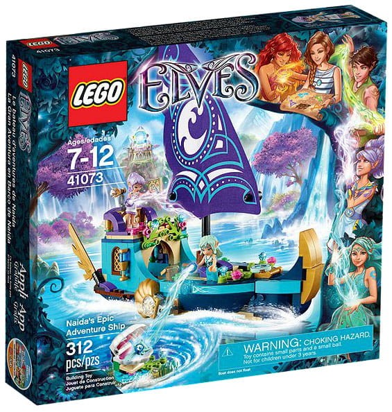 Klocki Lego Elves 41073 Statek Naidy