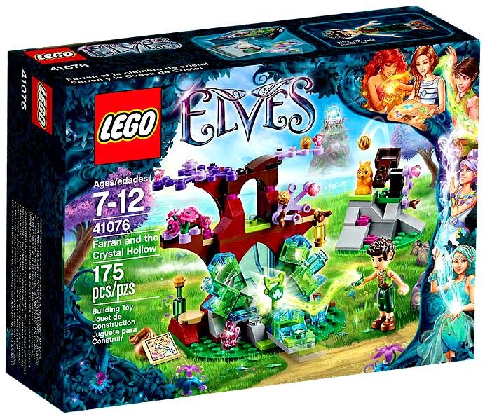 Klocki LEGO Elves 41076 Farran i Dziupla z kryształem