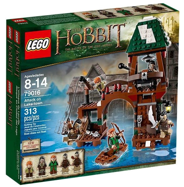 Klocki LEGO Hobbit 79016 Atak na miasto na jeziorze