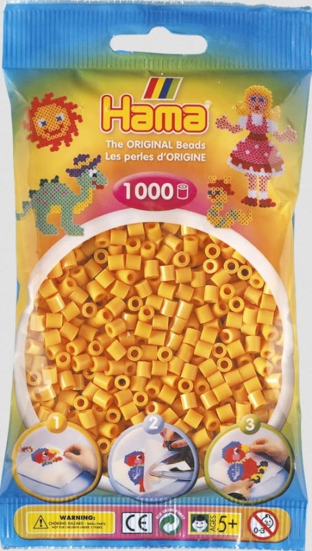 Koraliki Hama MIDI 1000 Koralików 207-60 Kolor Piaskowy