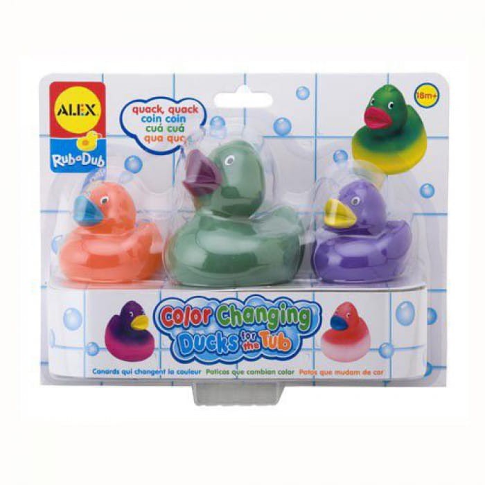 Alex Toys A887 Zabawki do wody - Kaczuszki zmieniające kolor
