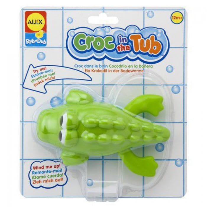 Alex Toys A849 Zabawki do wody - Nakręcany Krokodyl