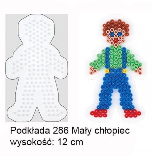Koraliki Hama Midi Podkładka 286 Mały Chłopiec