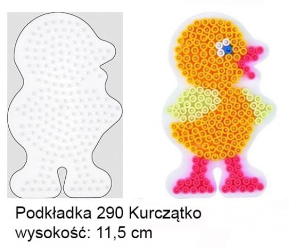 Koraliki Hama Midi Podkładka 290 Kurczak