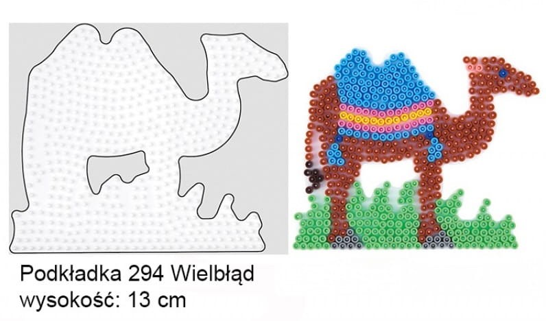 Koraliki Hama Midi Podkładka 294 Wielbłąd