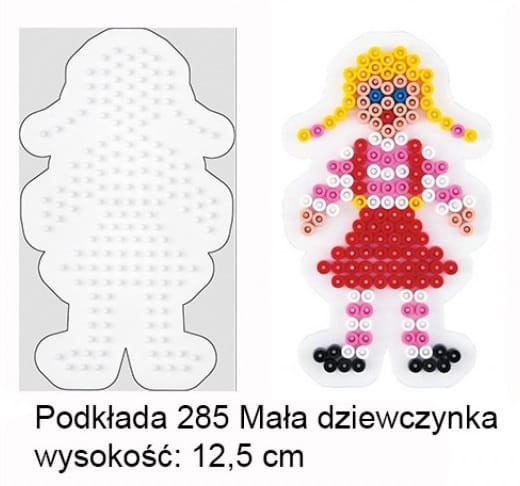 Koraliki Hama Midi Podkładka 285 Mała Dziewczynka