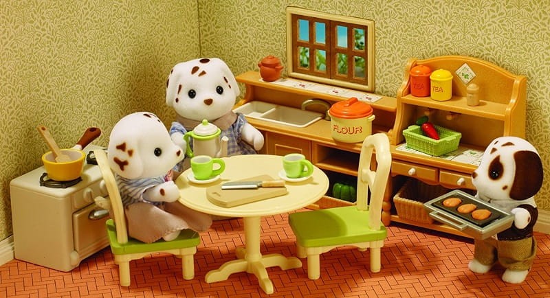 Sylvanian families Meuble de cuisine et accessoires - Sylvanian Sylvanian families Meuble de cuisine et accessoires - Sylvanian