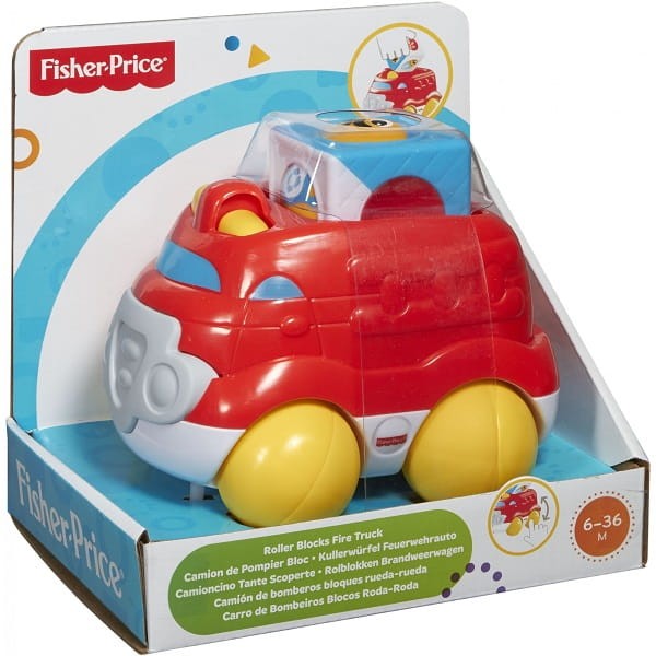 Fisher Price – Ruchome klocki – CDF26 Wóz strażacki
