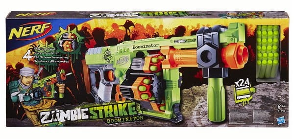 NERF B1532 N-Strike Elite ZOMBIE Wyrzutnia DOOMINATOR