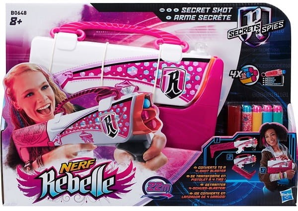 NERF Rebelle B0647 Torebka Tajnej Agentki