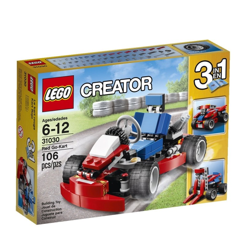 Klocki LEGO Creator 31030 Czerwony Gokart