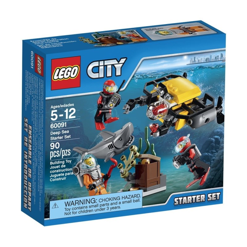 Klocki LEGO CITY 60091 Podwodny Świat - Zestaw Startowy