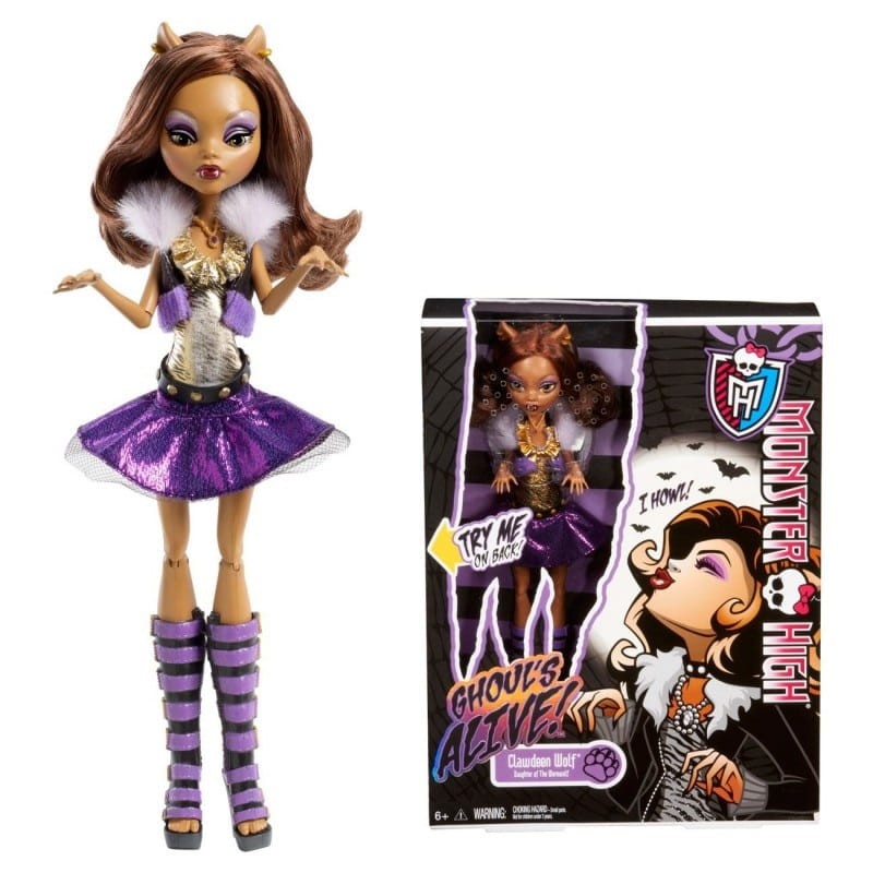 Monster High Upiorki żyją Clawdeen Wolf