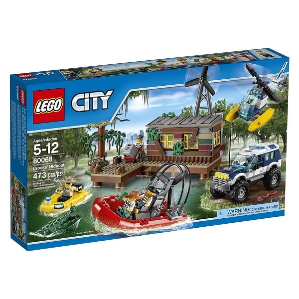 Klocki LEGO CITY 60068 Policja - Kryjówka Rabusiów