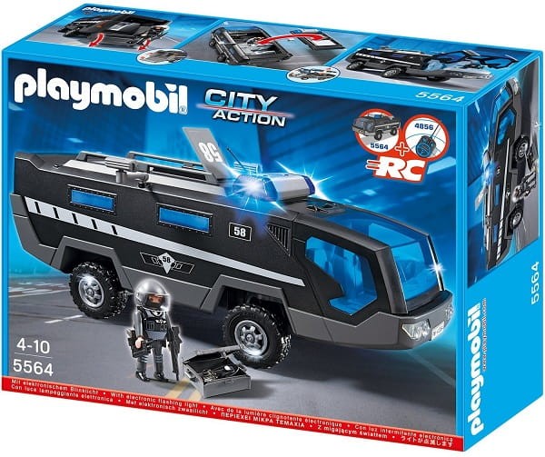 Playmobil 5564 Klocki City Action Pojazd Jednostki Specjalnej