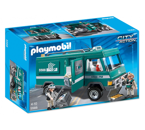 Playmobil 5566 Klocki City Action Transport Pieniędzy