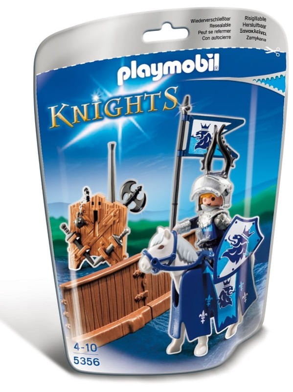 Playmobil Klocki Knights 5356 Rycerz Turniejowy Braterstwa Lwa