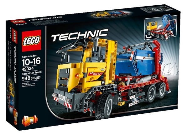 Klocki LEGO Technic 42024 Ciężarówka do Przewozu Kontenerów