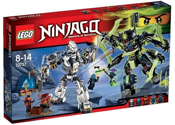 Klocki LEGO NINJAGO 70737 Starcie Tytanów Mech