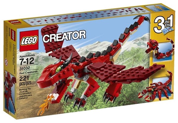 Klocki LEGO Creator 31032 Czerwone Kreatury
