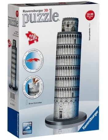 Ravensburger Puzzle 3D Krzywa Wieża w Pizie 216 el. - 125579