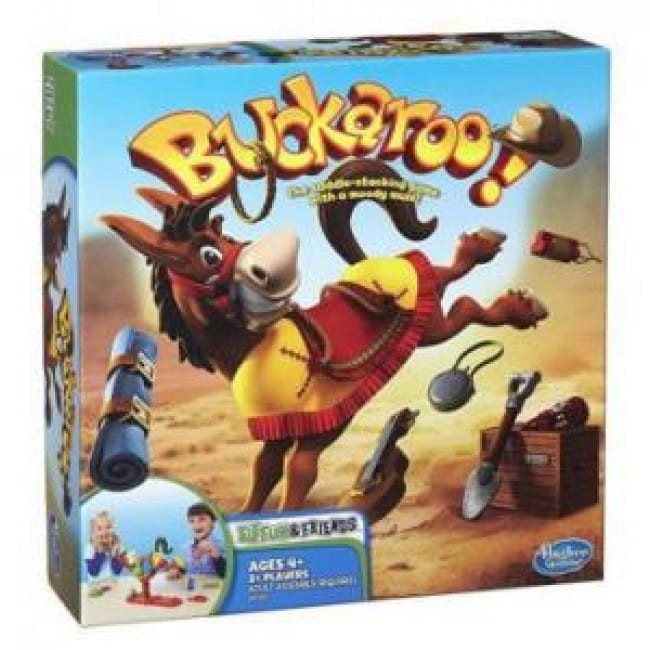 Hasbro 48380 Gra Zręcznościowa Buckaroo - Szalony Osiołek