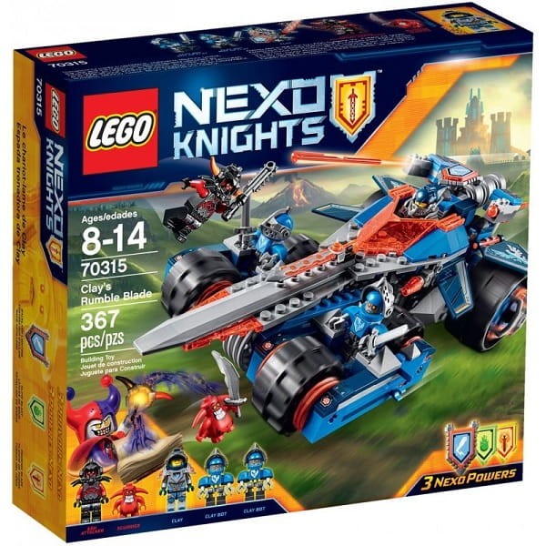 Klocki LEGO Nexo Knights 70315 Pojazd Claya