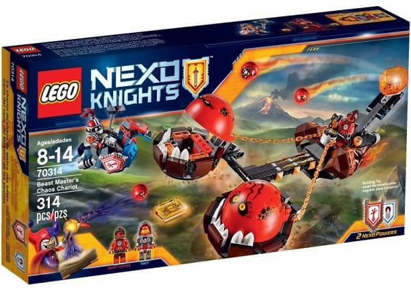 Klocki LEGO Nexo Knights 70314 Rydwan Władcy Bestii