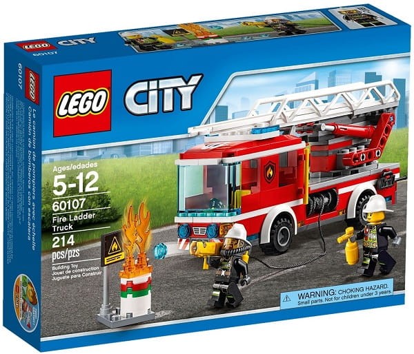 Klocki LEGO® City 60107 Wóz strażacki z drabiną