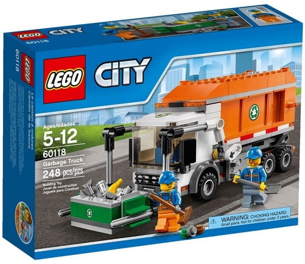 Klocki LEGO CITY 60118 Śmieciarka