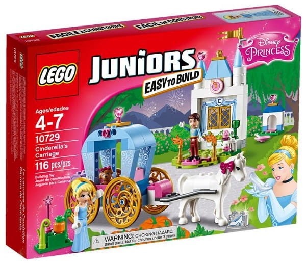 Klocki LEGO Juniors 10729 Kareta Kopciuszka